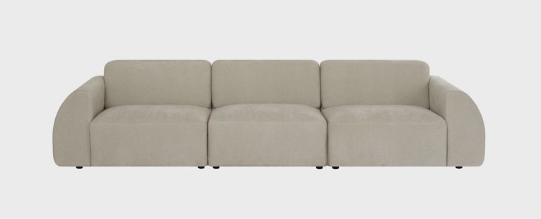 3-zitsbank Mattis bouclé | NADUVI Collection