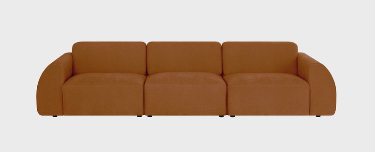 3-zitsbank Mattis bouclé | NADUVI Collection