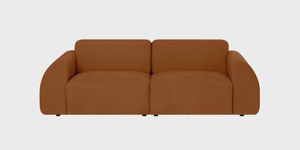 2.5-zitsbank Mattis bouclé | NADUVI Collection