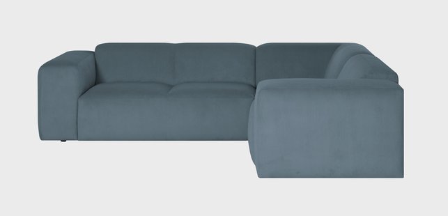 Hoekbank Hilton 5-zits ribstof | NADUVI Collection