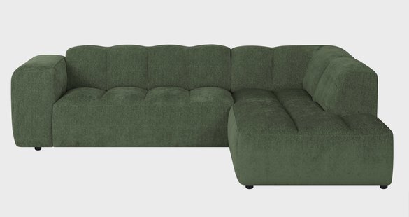 Hoekbank Sandro rechts 2.5-zits groot | NADUVI Collection