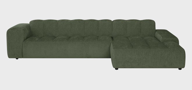 Hoekbank Sandro rechts 4-zits groot | NADUVI Collection