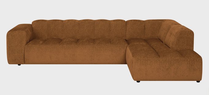 Hoekbank Sandro rechts 3-zits groot | NADUVI Collection