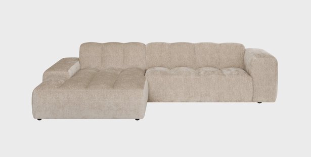Hoekbank Sandro links 3-zits | NADUVI Collection