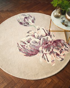 Ted Baker - Tranquility Beige 56001 - 200 rond Vloerkleed Ted Baker - Tranquility Beige 56001 - 200 rond Vloerkleed