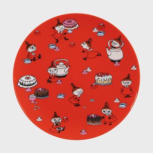 Rätt Start Moomin Little My bord Ø19,8 cm Rood
