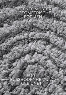 Hanse Home - Elle Decoration Gallery High Pile Rug Chappe Light Grey - 200x280 cm