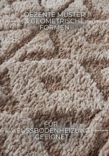 Hanse Home - Elle Decoration Gallery High Pile Carpet Itinerance Beige - 200x280 cm