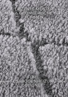 Hanse Home - Elle Decoration Gallery High Pile Rug Perrotin Light Grey - 80x120 cm