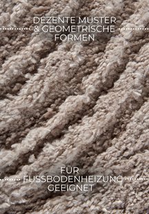 Hanse Home - Elle Decoration Gallery High Pile Rug Pigment Beige - 160x235 cm