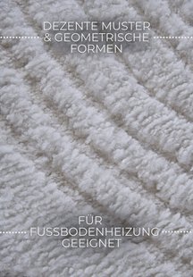 Hanse Home - Elle Decoration Gallery High Pile Rug Pigment Cream White - 120x170 cm