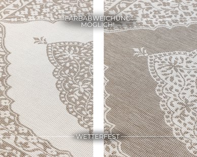 Hanse Home - Elle Decoration Gemini In- and Outdoor Reversible Rug Meekly Linen - 80x150 cm