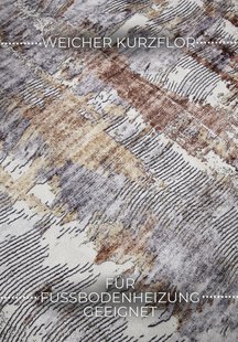 Hanse Home - ELLE Decoration Imagination Shortpile Rug Malard Copper Gold - 200x290 cm