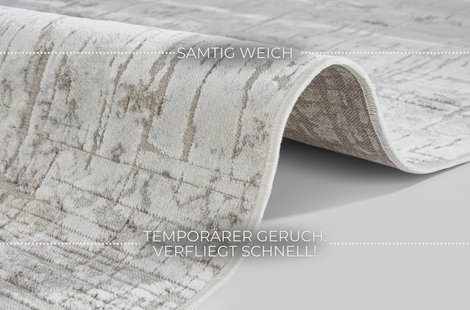 Hanse Home - Short-Pile Design Carpet Chameis - 95x140 cm