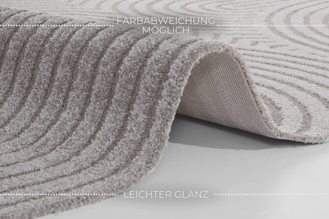 Hanse Home - Soft Short-Pile Carpet in High-Low-Optic Panglao - 160x230 cm