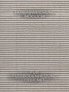Hanse Home - Elle Decoration Perles Shortpile Rug Dolomite Cream Grey - 80x240 cm Hanse Home - Elle Decoration Perles Shortpile Rug Dolomite Cream Grey - 80x240 cm