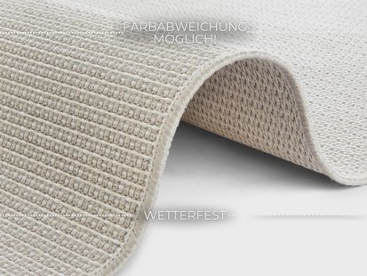 Hanse Home - Flatweave In- & Outdoor carpet Millau Beige Taupe - 80x150 cm