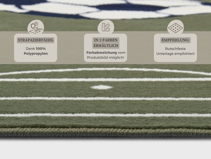 Hanse Home - Short Pile Children Rug Estadio - 200x290 cm