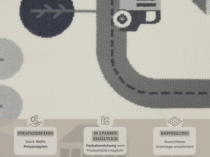 Hanse Home - Short Pile Children Rug Town - 120x170 cm