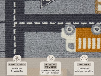 Hanse Home - Short Pile Children Rug Town - 120x170 cm