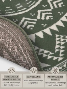 Hanse Home - Design velour carpet Valencia - 140 cm