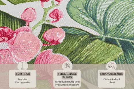 Hanse Home - Flair In- und Outdoor Carpet Tropical - 80x165 cm