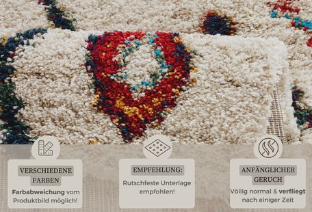 Hanse Home - Design Verlour Deep-Pile Carpet Geometric - 200x290 cm