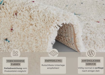 Hanse Home - Design Verlour Deep-Pile Carpet TEO - 120x170 cm