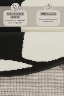 Hanse Home - Design Velours Football Carpet Round - 100x100 cm