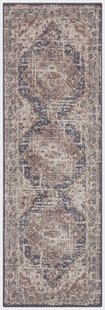 Hanse Home - Terrain Designer Shortpile Rug Sand Creme Blue - 80x120 cm