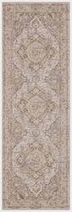 Hanse Home - Terrain Designer Shortpile Rug Sand Creme Brown - 80x200 cm