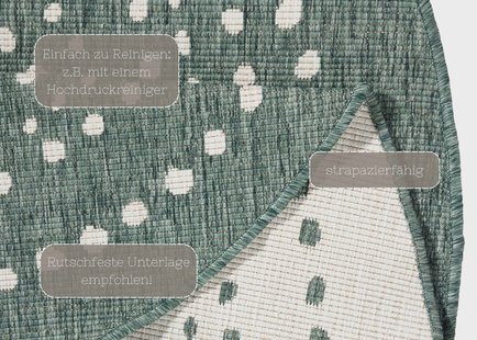 Hanse Home - Reversible carpet In-& Outdoor Bali - 200 cm