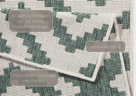 Hanse Home - Reversible carpet In-& Outdoor Malta - 160x230 cm