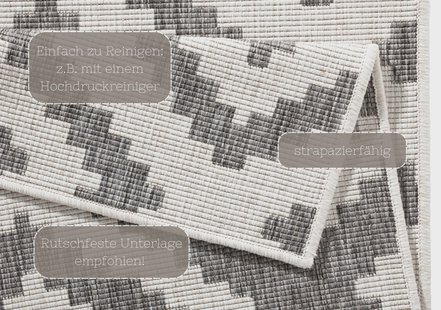 Hanse Home - Reversible carpet In-& Outdoor Malta - 80x350 cm