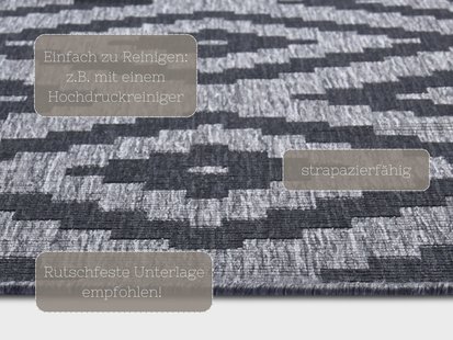 Hanse Home - Reversible carpet In-& Outdoor Malta - 160x230 cm