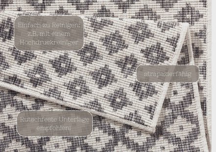 Hanse Home - Reversible carpet In-& Outdoor Nizza - 80x150 cm