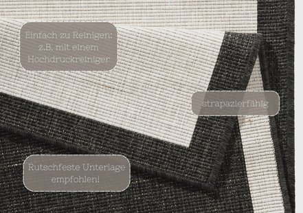 Hanse Home - Reversible carpet In-& Outdoor Panama - 160x230 cm