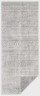 Hanse Home - Reversible carpet Biri grey cream - 200x290 cm