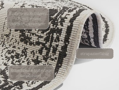 Hanse Home - Reversible In-& Outdoor Flatweave Carpet Borbon - 120x170 cm