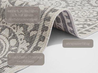 Hanse Home - Reversible In-& Outdoor Flatweave Runner Jardin - 80x350 cm