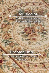 Hanse Home - Nouristan Herat Orient Teppich Adraskan Cream - 160x235 cm