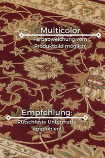 Hanse Home - Nouristan Herat Oriental Rug Harirud Red - 80x120 cm