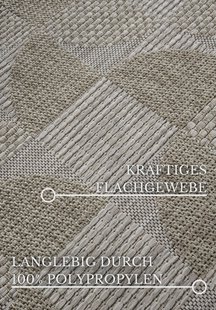 Hanse Home - Villeroy & Boch 1836 In- & Outdoor Rug Margaretha Natural Brown - 115x170 cm