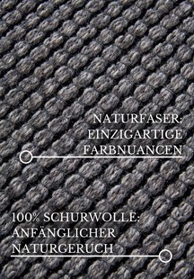 Hanse Home - Villeroy & Boch 1843 Wool Rug Charles Nature Grey Beige - 160x230 cm