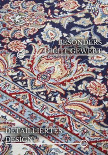 Hanse Home - Villeroy & Boch 1870 Short Pile Rug Alfred Blue Cream - 128x190 cm