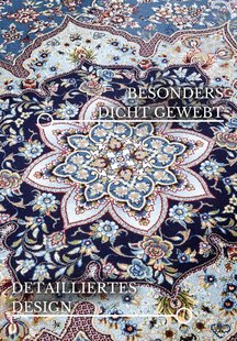 Hanse Home - Villeroy & Boch 1870 Short Pile Rug Etienne Light Blue Cream - 155x235 cm