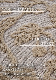 Hanse Home - Villeroy & Boch 1879 Short Pile Rug Ambroise Cream - 200x290 cm
