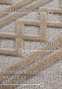 Hanse Home - Villeroy & Boch 1879 Short Pile Rug Catherine Cream - 160x230 cm