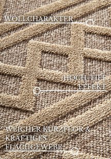 Hanse Home - Villeroy & Boch 1879 Short Pile Rug Catherine Natural Grey Beige - 200x290 cm