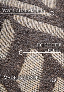 Hanse Home - Villeroy & Boch 1883 In- & Outdoor Rug Georgette Natural Brown Beige - 200x290 cm